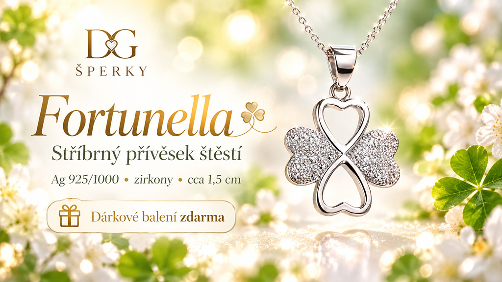Dámský stříbrný přívěsek Fortunella (4)